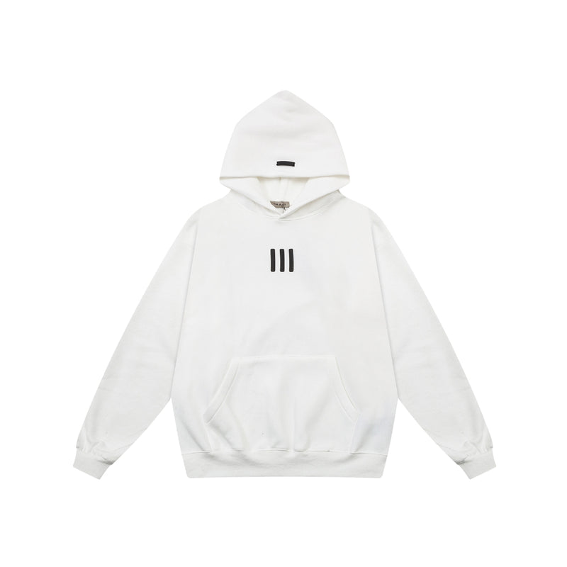 ESSENTIALS Hooded White