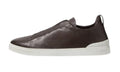 Zegna ZEGNA Secondskin Sneaker Marrone Scuro