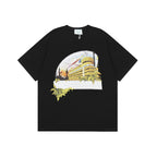 Casablanca Sleeve Crew Neck T-Shirt