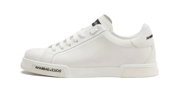 Dolce & Gabbana Calfskin nappa Portofino sneakers White