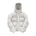 TRAPSTAR Hooded Puffer Jacket – Light Grey