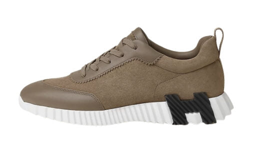 Hermès Bouncing Sneaker Camoscio Marrone