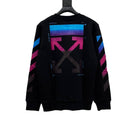 OFF-WHITE Striped Crewneck Sweatshirt