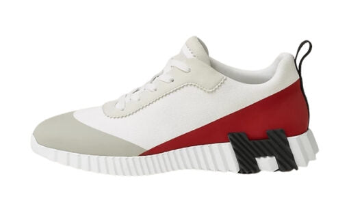 Hermès Bouncing Sneaker Bianco/Rosso