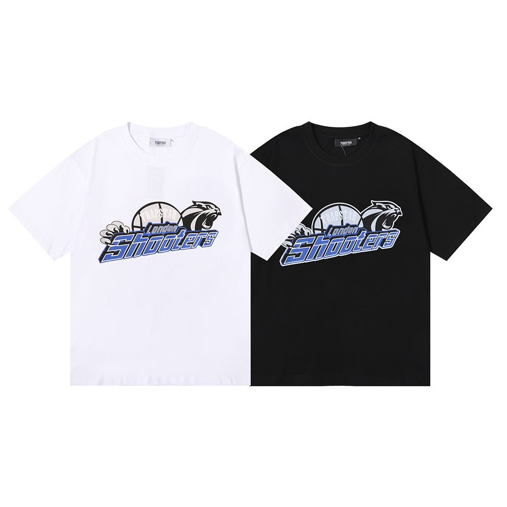 Trapstar Shooters T-Shirt Black & White