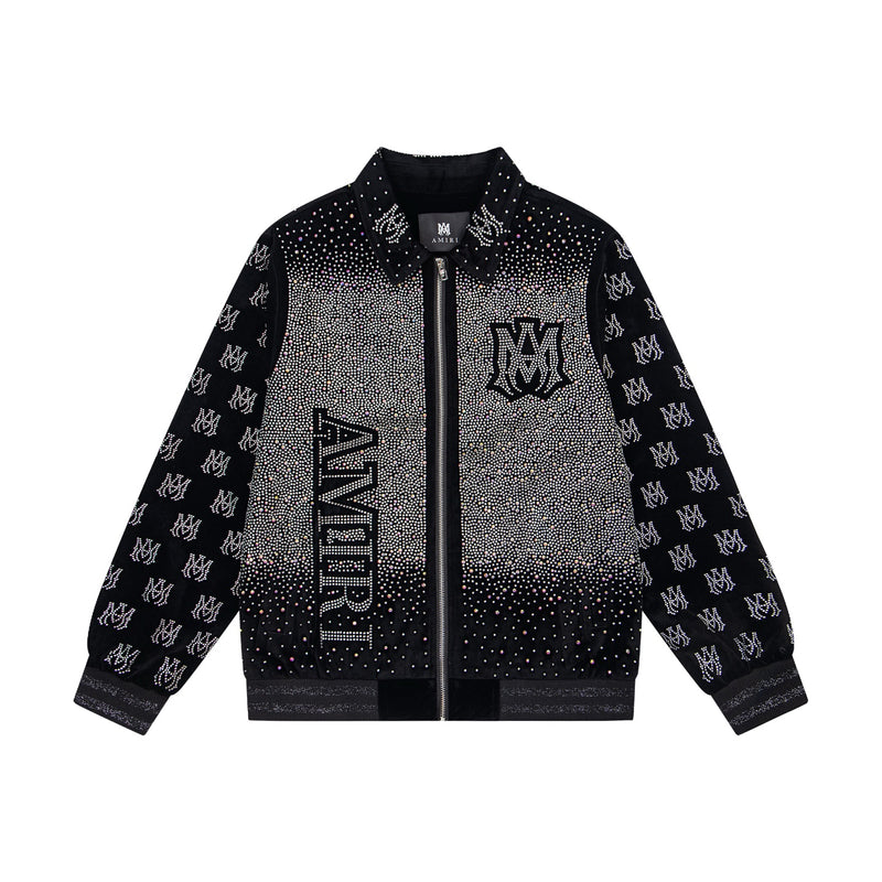 Embroidered Leather College