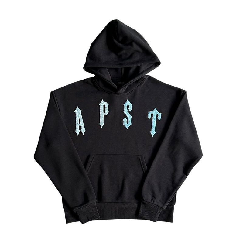 TRAPSTAR Casual Black Hoodie