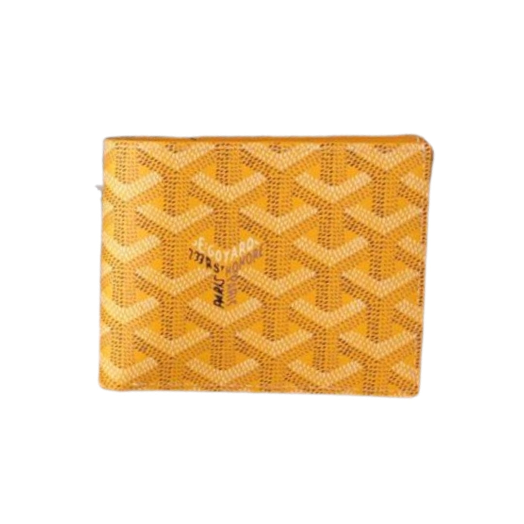GOYARD Goyardine Tela Rivestita Gialla