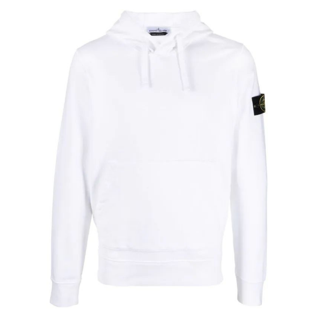 STONE ISLAND White hoodie for Man’s