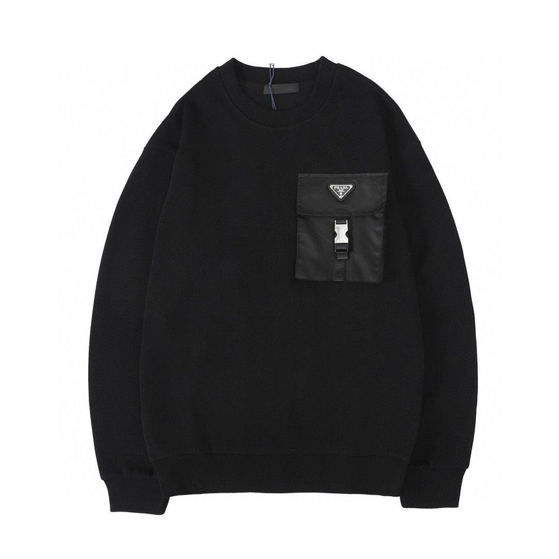 PRADA Stylish Triangle Chest Letter