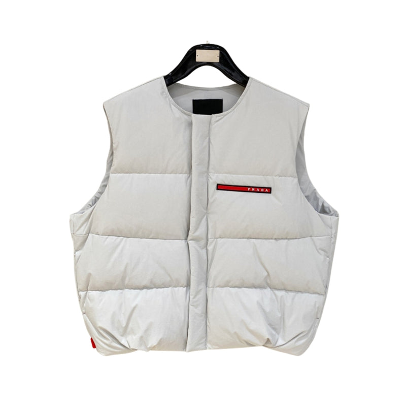 PRADA Sport Nylon Puffer Bianco
