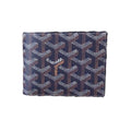 GOYARD Goyardine Firmata Blu Navy