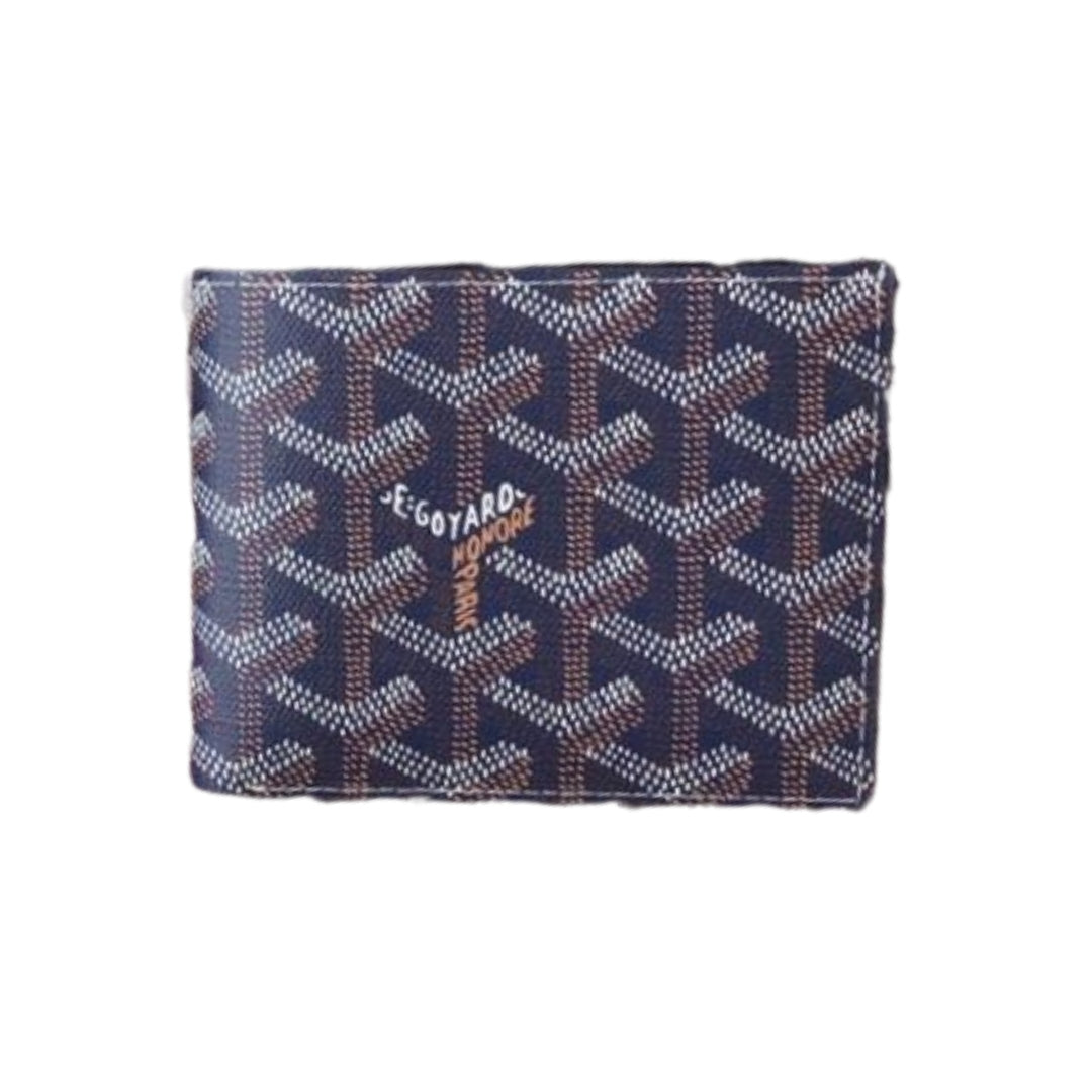 GOYARD Goyardine Firmata Blu Navy