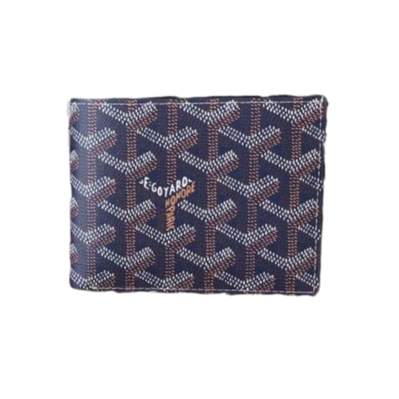 GOYARD Goyardine Firmata Blu Navy