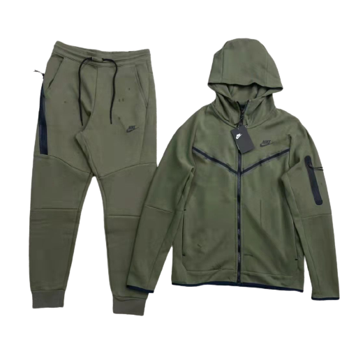 NIKE TECH FLEECE Tech Fleece Tracksuit Green