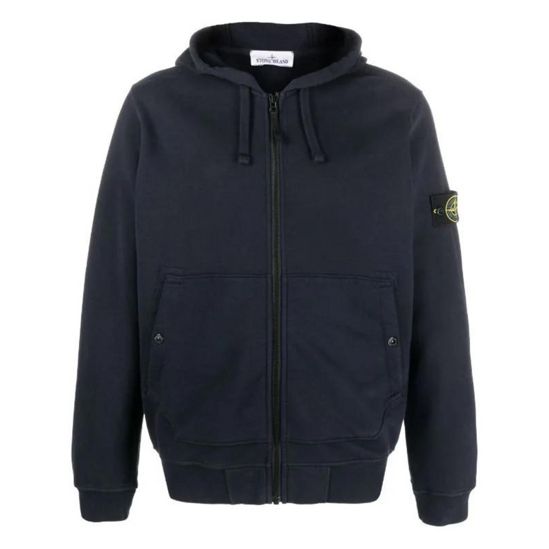 STONE ISLAND Garment Dyed Zip Through