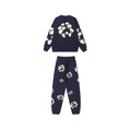 DENIM TEARS Kapok New Sweater Suit Peacock Blue