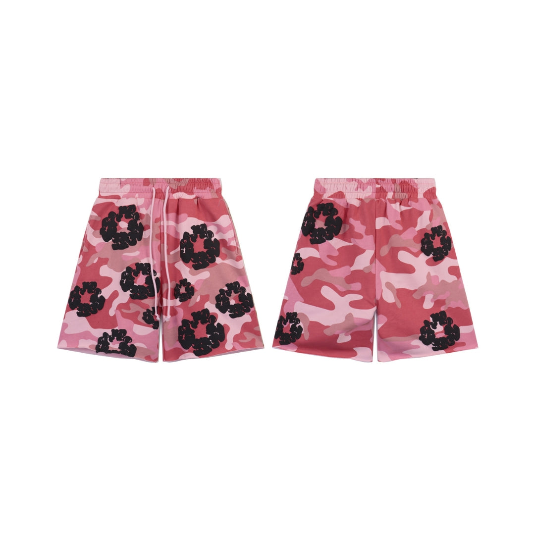 Denim Tears Kapok Guard Camouflage Cotton Ring Shorts