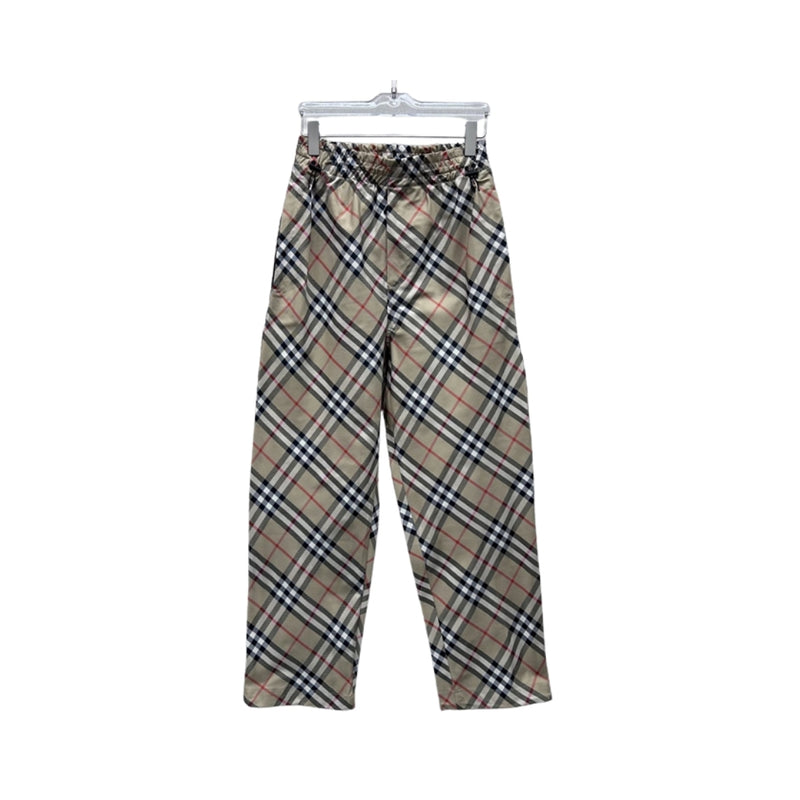 BURBERRY Twill A Quadretti Firma Beige