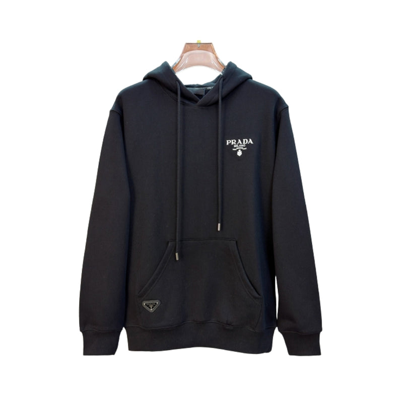 PRADA Cotone Logo Nero