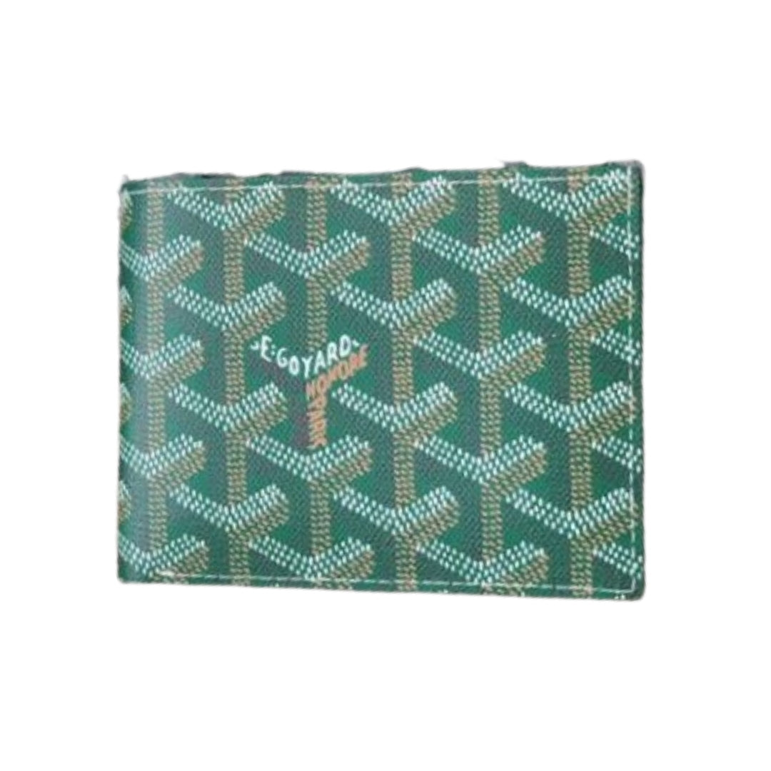 GOYARD Goyardine Tela Rivestita Verde