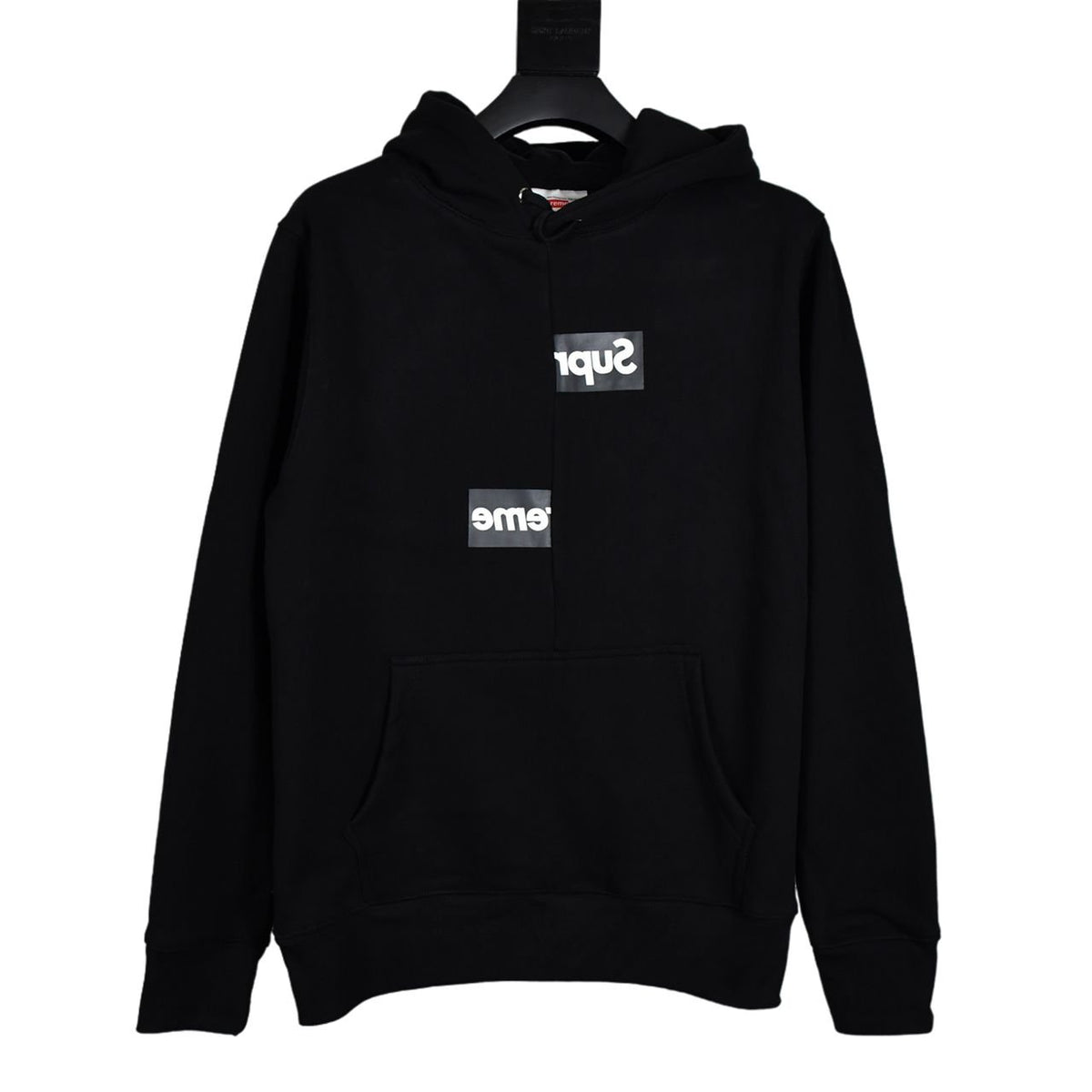 SUPREME Hoodie 18FW Split Box Logo Sweatshirt