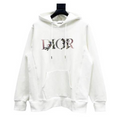 DIOR Flowers Embroidered Hoodie