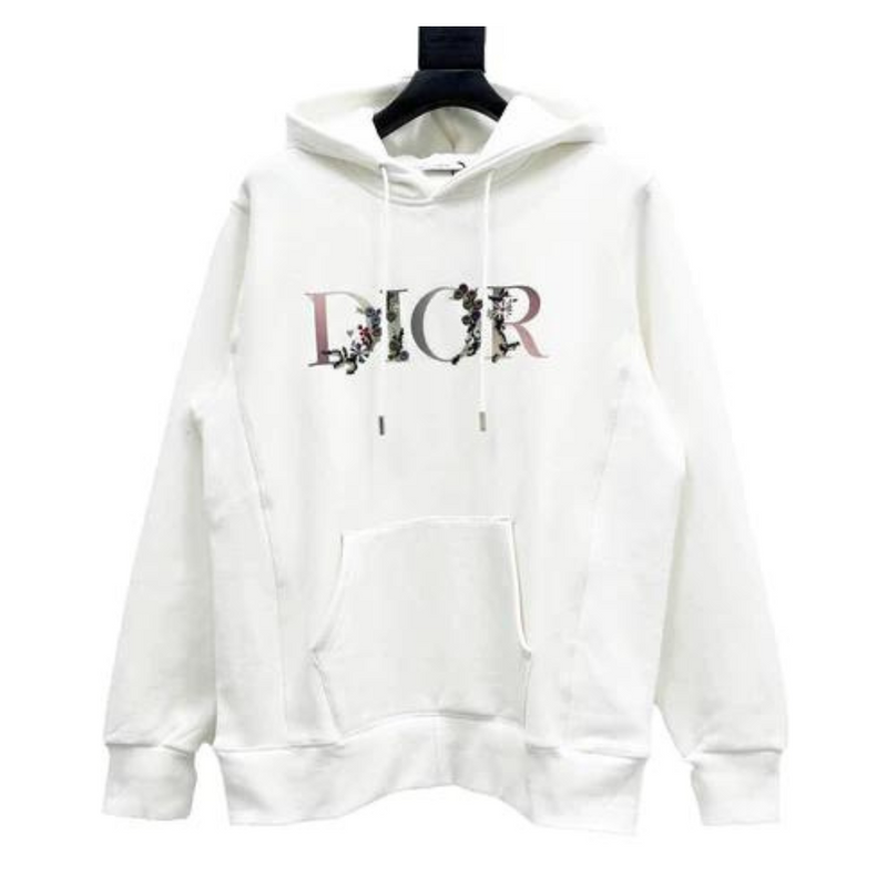 DIOR Flowers Embroidered Hoodie