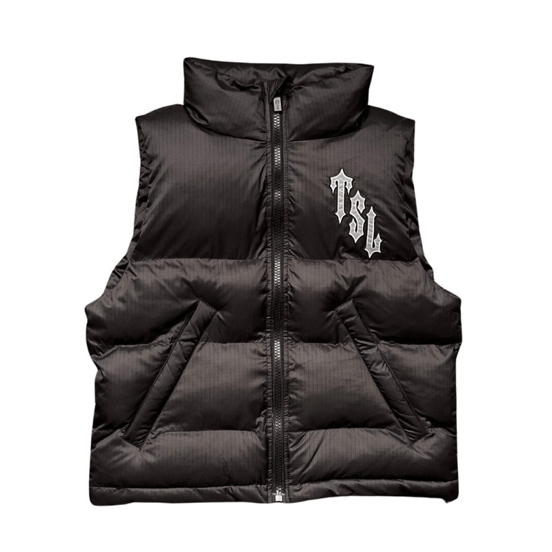 TRAPSTAR Shooters Vest Jacket Black