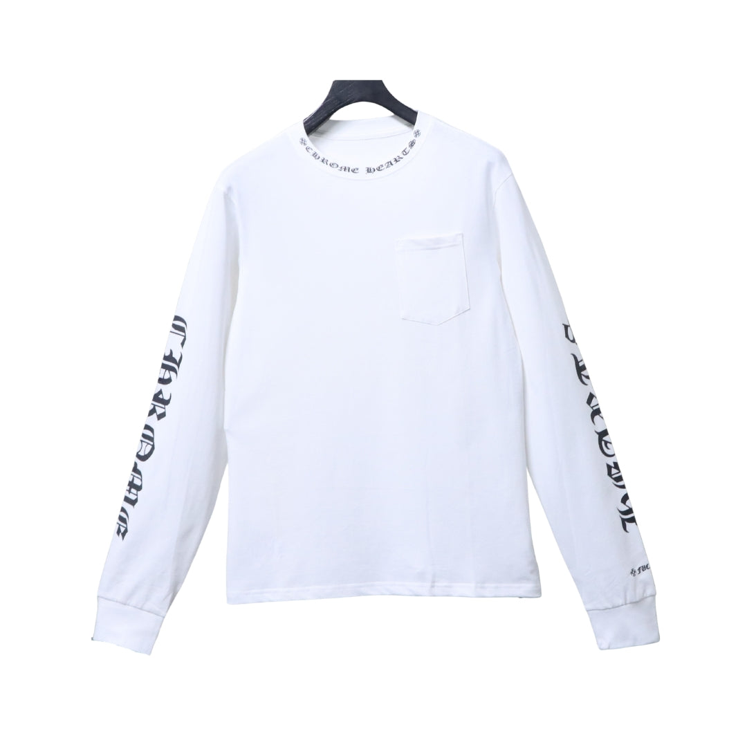 CHROME HEARTS Maglia Bianco a Maniche Lunghe
