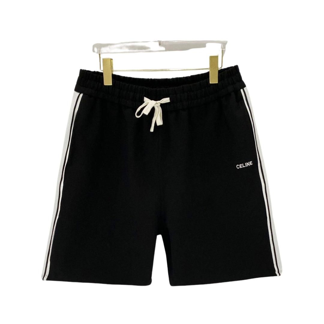 Celine Shorts Everlast App Tape Neri