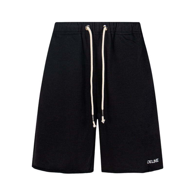 Celine Shorts con coulisse di chiusura neri