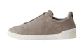 Zegna ZEGNA Low Top Sneaker Grigio