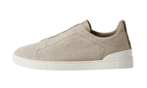 Zegna ZEGNA Low Top Sneaker Beige Chiaro