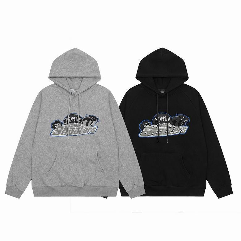 TRAPSTAR Tracksuit Logo Blue Shooters – Grey/Black
