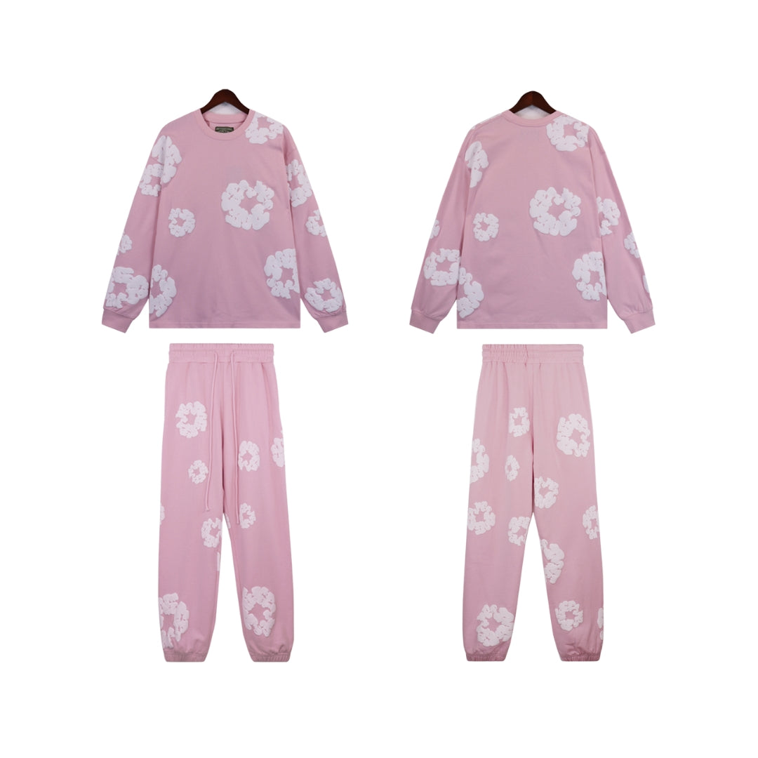DENIM TEARS Sweatshirt/Tracksuits Pink/White