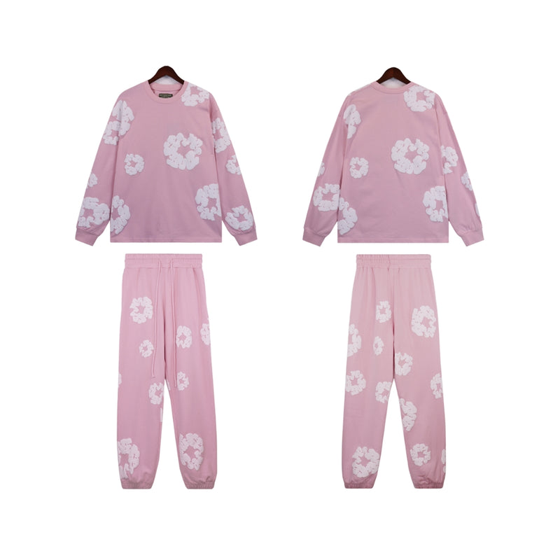 DENIM TEARS Sweatshirt/Tracksuits Pink/White