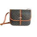 GOYARD Belvedere Nero/Marrone 28 cm