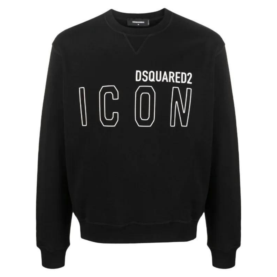 DSQUARED2 Logo Printed Crewneck Sweatshirt