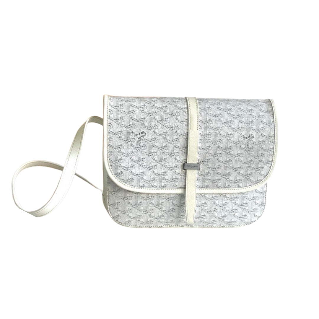 GOYARD Belvedere Bianco 28 cm