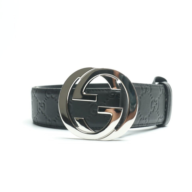 GUCCI buckle leather belt