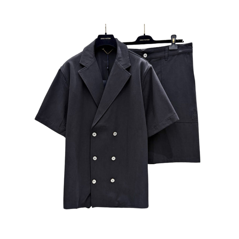 Louis Vuitton Camicia A Doppio Petto A Maniche Corte