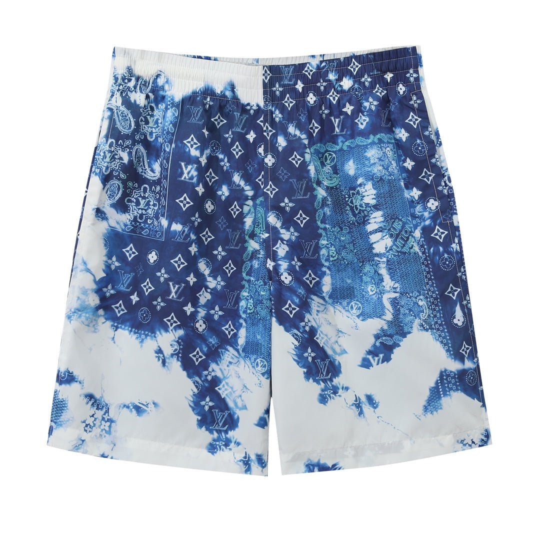 Louis Vuitton Monogram Bandana Blue Shorts