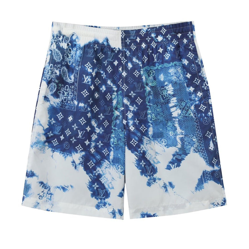 Louis Vuitton Monogram Bandana Blue Shorts