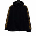 FENDI Mens FF Tape Hoodie