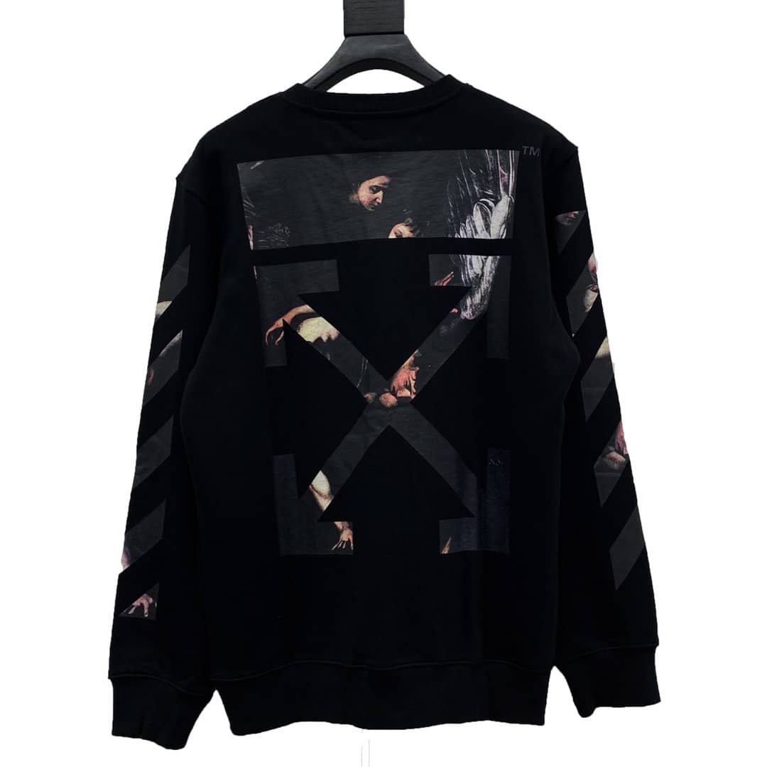 OFF-WHITE Painting Printing Classic Black