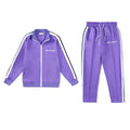 PALM ANGELS Light Blue Cotton Blend Tracksuit