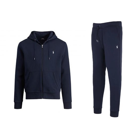 RALPH LAUREN Double Knit Full Zip Hoodie for Men