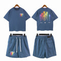 Amiri Classic Letter Embroidered Tassel Drawstring Casual Loose Sports Shorts Short