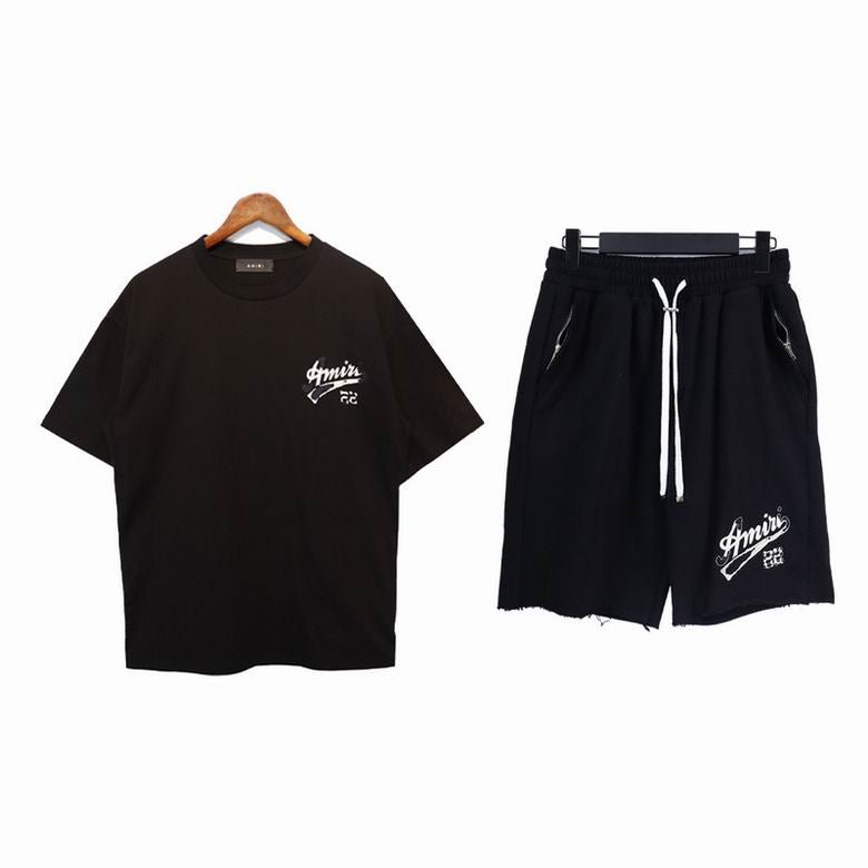 Amiri Men’s Summer Casual Designer Tracksuit Sets